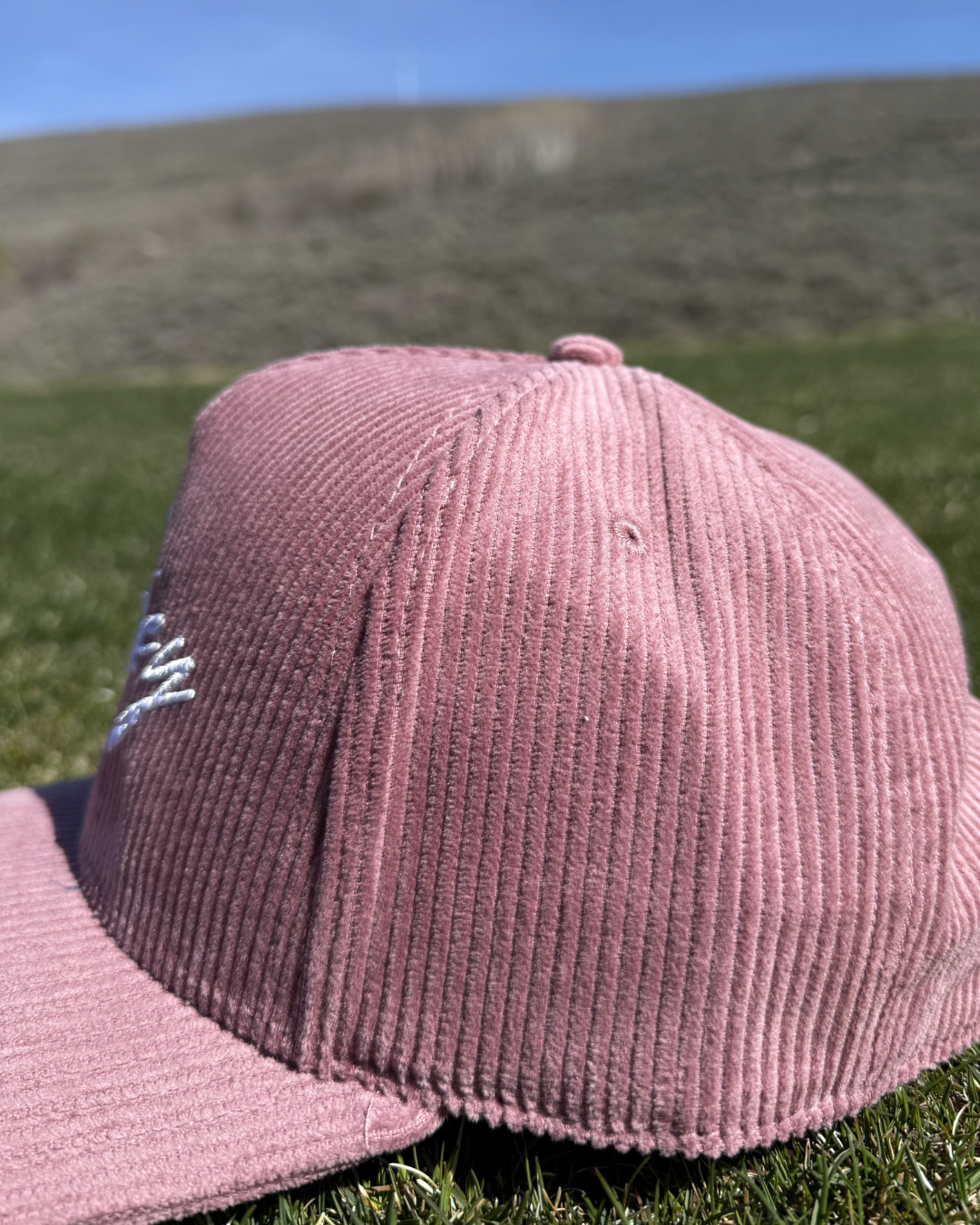 Corduroy Hat | Dusty Rose
